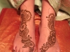 Esther henna feet